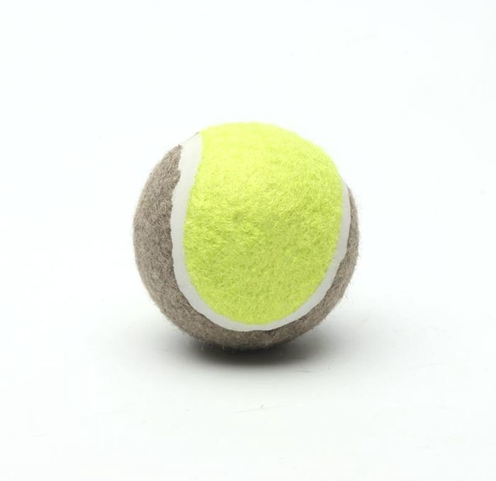 Durable Indestructible Dog Tennis Ball Customized Size Environmental Friendly